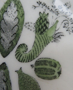 ERIC RAVILIOUS. Vintage 1950s Wedgwood SIX SOUP BOWLS. Persephone / Harvest Festival Pattern