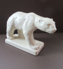 Load image into Gallery viewer, RARE 1930s Art Deco POLAR BEAR by Beswick. Model Number 417
