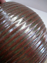 Load image into Gallery viewer, Vintage 1970s Heavy Brutalist Scottish Studio Pottery Vase JF Coull
