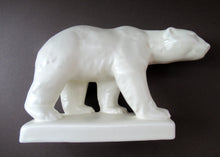 Load image into Gallery viewer, RARE 1930s Art Deco POLAR BEAR by Beswick. Model Number 417

