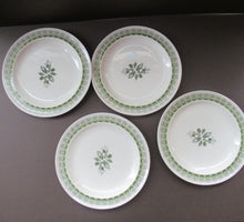 Load image into Gallery viewer, ERIC RAVILIOUS. Vintage 1950s Wedgwood FOUR DESSERT PLATES. Persephone / Harvest Festival Pattern
