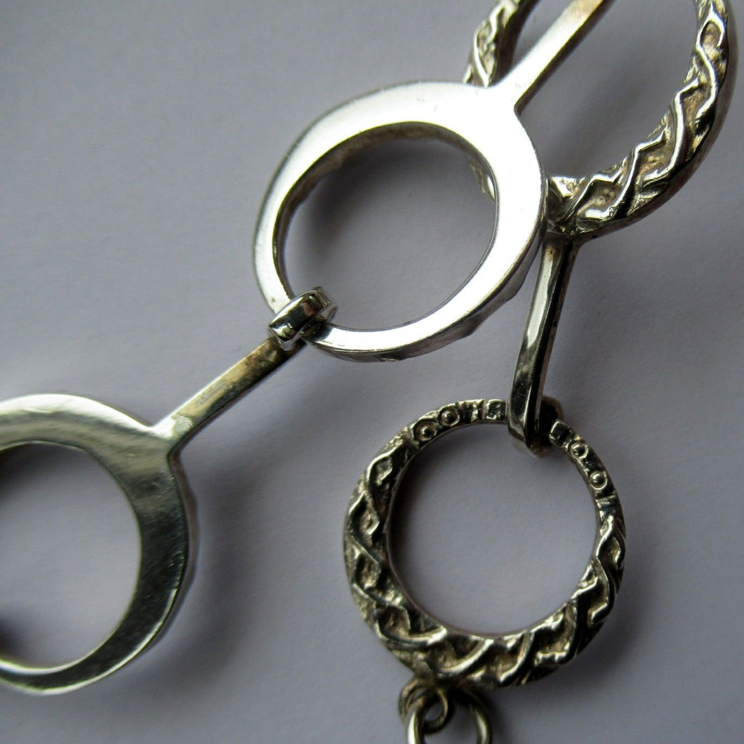 1975 Edinburgh Hallmarked Ortak Bracelet by Malcom Gray Orkney
