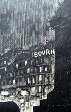 Load image into Gallery viewer, 1930s Art Deco Wood Engraving Graham Dudley Page Trafalgar Square Skysigns
