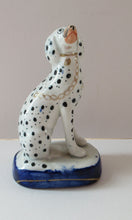 Load image into Gallery viewer, Antique 19th Century Dalmatian Dog. Single Figurine
