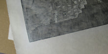 Load image into Gallery viewer, 1930s Art Deco Wood Engraving Graham Dudley Page Trafalgar Square Skysigns
