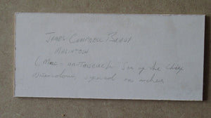 James Campbell Brady Watercolour Entitled MacIntosh