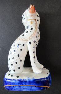 Antique 19th Century Dalmatian Dog. Single Figurine
