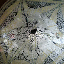 Load image into Gallery viewer, 1940s Zebrati Murano Glass Bowl with Spider&#39;s Web. Barovier &amp; Toso
