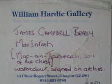 Load image into Gallery viewer, James Campbell Brady Watercolour Entitled MacIntosh
