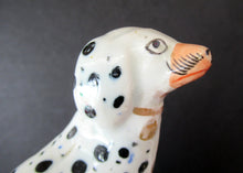 Load image into Gallery viewer, Antique 19th Century Dalmatian Dog. Single Figurine

