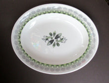 Load image into Gallery viewer, ERIC RAVILIOUS. Vintage 1950s Wedgwood  LARGE SERVING PLATTER. Persephone / Harvest Festival Pattern with Stylised Fish
