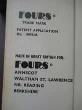 Load image into Gallery viewer, 1960s Board Game Entitled &quot;Fours&quot;. Space Age 3 Dimensional Noughts and Crosses
