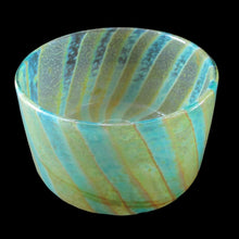 Load image into Gallery viewer, Vintage 1970s Mdina Green Glass Bowl
