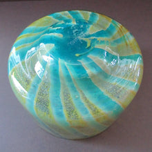 Load image into Gallery viewer, Vintage 1970s Mdina Green Glass Bowl
