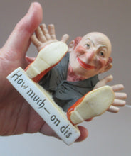 Load image into Gallery viewer, Schafer and Vater Novelty Cigar Ashtray and Match Holder. How Much on dis
