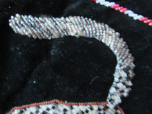 Load image into Gallery viewer, Antique 1880s Black Velvet and Beadwork Tea Cosy
