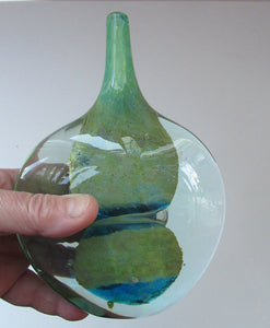 Vintage 1970s Mdina Lollipop Vase Sculpture