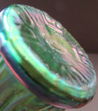 Load image into Gallery viewer, Antique Art Nouveau Kralik Iridescent Metal Glass Vases, Probably by Carl Stolzle
