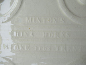 Victorian Mintons Tile. Cardinal Beaton's House in Edinburgh