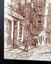 Load image into Gallery viewer, Victorian Mintons Tile. Cardinal Beaton&#39;s House in Edinburgh
