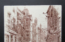 Load image into Gallery viewer, Victorian Mintons Tile. Cardinal Beaton&#39;s House in Edinburgh
