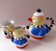 Load image into Gallery viewer, 1930s Shelley Pottery Mabel Lucie Attwell Nursery Teaset
