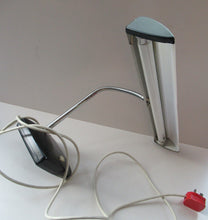Load image into Gallery viewer, 1960s Japanese Extra Long Shade Desk Lamp Piano Lamp. Space Age
