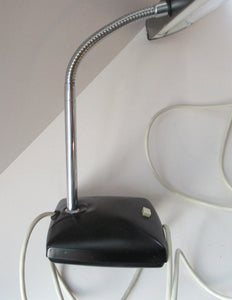 1960s Japanese Extra Long Shade Desk Lamp Piano Lamp. Space Age