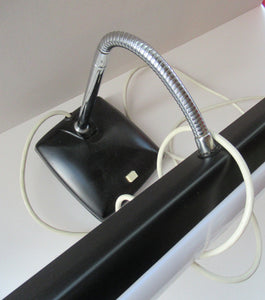 1960s Japanese Extra Long Shade Desk Lamp Piano Lamp. Space Age