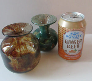 Pair of Vintage Mdina Vases