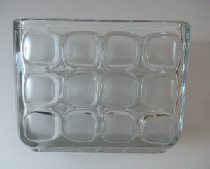 Sklo Union Lens Vase Frantisek Vizner 1960s Glass