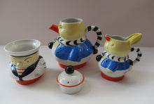 Load image into Gallery viewer, 1930s Shelley Pottery Mabel Lucie Attwell Nursery Teaset
