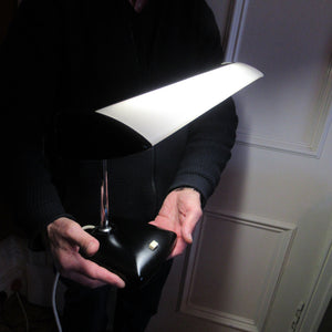 1960s Japanese Extra Long Shade Desk Lamp Piano Lamp. Space Age