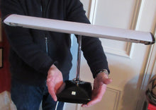 Load image into Gallery viewer, 1960s Japanese Extra Long Shade Desk Lamp Piano Lamp. Space Age
