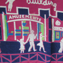 Load image into Gallery viewer, Rare 1939 New York International World&#39;s Fair Souvenir Art Deco Scarf
