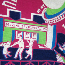 Load image into Gallery viewer, Rare 1939 New York International World&#39;s Fair Souvenir Art Deco Scarf
