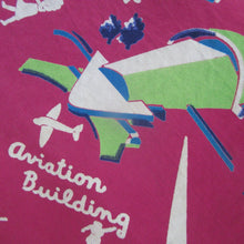 Load image into Gallery viewer, Rare 1939 New York International World&#39;s Fair Souvenir Art Deco Scarf
