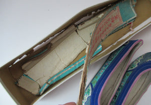 ANTIQUE 1920s Chinese Shoes or Slippers