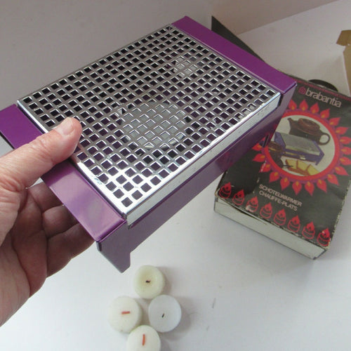 Vintage Purple Brabantia  Food Warmer or Plate Warmer Holland