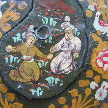 Load image into Gallery viewer, Persian Qajar Paper Mache Antique Wall Mirror
