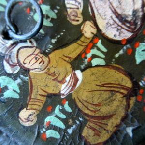 Persian Qajar Paper Mache Antique Wall Mirror