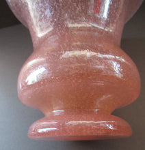 Load image into Gallery viewer, 1930s Art Deco Heavy Bubble Glass Vase. Possibly John Walsh Walsh
