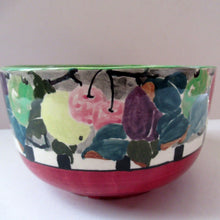 Load image into Gallery viewer, 1935 Bough Pottery Bowl. Summer Fruits Rich Amour
