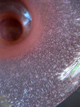 Load image into Gallery viewer, 1930s Art Deco Heavy Bubble Glass Vase. Possibly John Walsh Walsh
