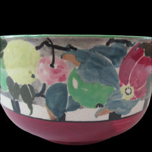 Load image into Gallery viewer, 1935 Bough Pottery Bowl. Summer Fruits Rich Amour
