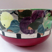 Load image into Gallery viewer, 1935 Bough Pottery Bowl. Summer Fruits Rich Amour
