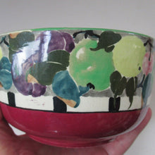 Load image into Gallery viewer, 1935 Bough Pottery Bowl. Summer Fruits Rich Amour
