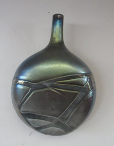 1980s Maltese Phoenician Glass Lollipop Vase