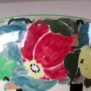 1935 Bough Pottery Bowl. Summer Fruits Rich Amour