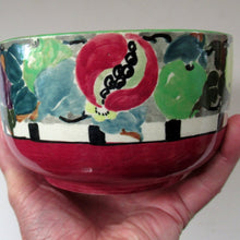 Load image into Gallery viewer, 1935 Bough Pottery Bowl. Summer Fruits Rich Amour
